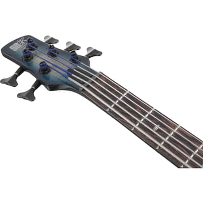Ibanez SRD905 SR Bass Workshop 5-String Electric Bass - Cosmic Blue Starburst Low Gloss image 5