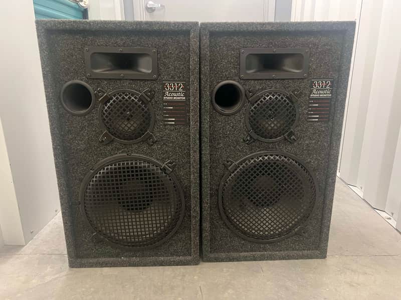 Acoustic Studio Monitor 3312 - Black image 1
