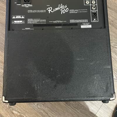Fender Rumble 100 V3 100-Watt 1x12 Bass Combo 2015 - Present - Black image 4