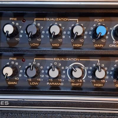 Peavey Bass Mark III Series 400BH 300-Watt Bass Guitar Head Late 1970s - Black image 4
