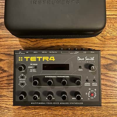 Dave Smith Instruments Tetra Analog Synthesizer – 4-Voice Prophet image 1