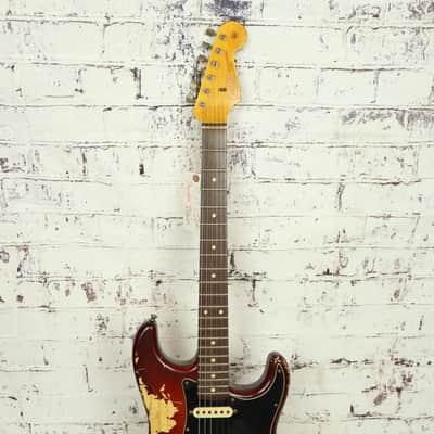 Fender Custom Shop 62 Stratocaster Heavy Relic Violin Burst 2009 image 5