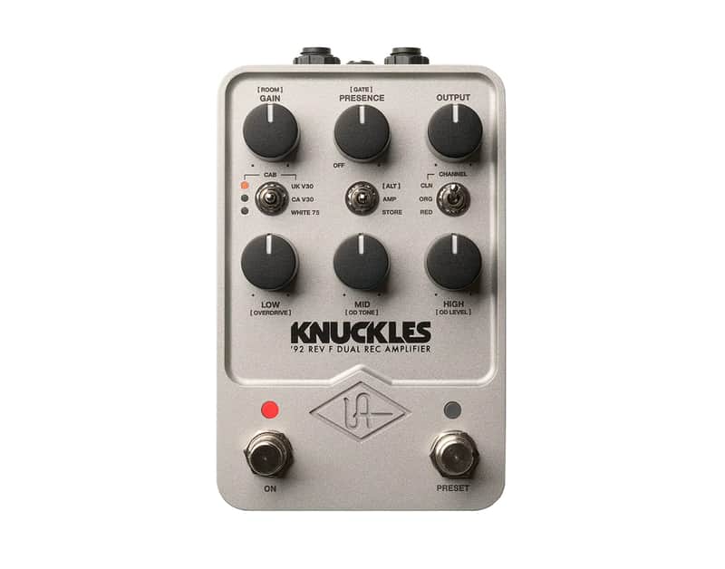 Universal Audio UA-KNUCKLES Knuckles ‘92 Dual Rec Amplifier Emulation Pedal image 1