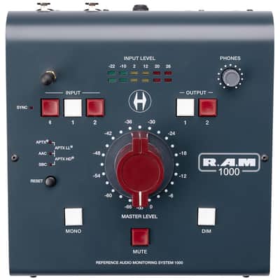 Heritage Audio R.A.M. 1000 Desktop Monitor Controller with Bluetooth image 1
