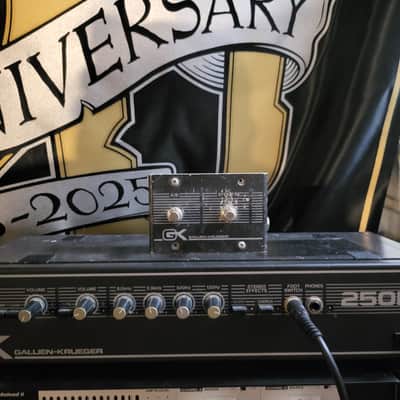 Gallien Krueger  RL250 with footswitch image 3