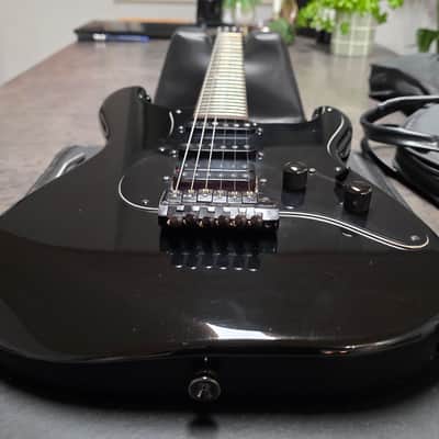 1986 Charvel Model 3 Limited Edition NAMM Black Japanese Ash Body with Color-Matched Painted Neck MIJ Japan Special Edition for 1987 by Charvel-Jackson Pre-Fender era Vintage 80s 1980's Super Strat HSS Guitar USA Kahler American Jackson Pickups image 19
