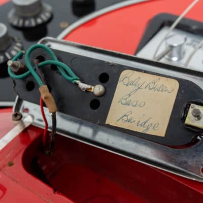 【used】Burns / Baby Bison Bass 1965-1966 4.68kg #13227【GIB Hyogo】【Plek-adjusted】【price included SHIPPING & IMPORT TAX & VAT】 image 17