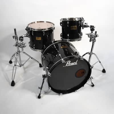 Pearl Masters Custom 3-Piece Drum Kit in Black image 2