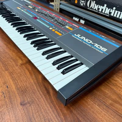 Roland Juno-106 Serviced, New Chips, Calibrated, Chorus Input Option