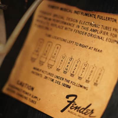 1974 Fender Vibrolux Reverb 40W 2x10" Guitar Combo Amplifier #55930 image 17