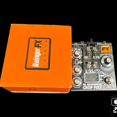 Rainger FX Dr. Freakenstein Chop Fuzzz 2023 - Present - Black - X18652 image 1