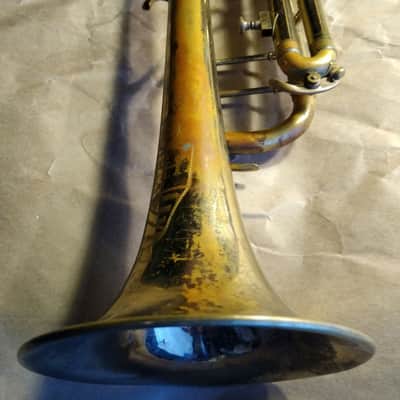 LaMonte Superior trumpet, USA, w/ Case/MP, Good playing condition with wear/dent image 12