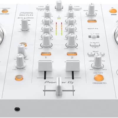 Pioneer DJ DDJ-FLX4 2-Deck Rekordbox and Serato DJ Controller - White Limited Edition (DDJ-FLX4-W) image 4