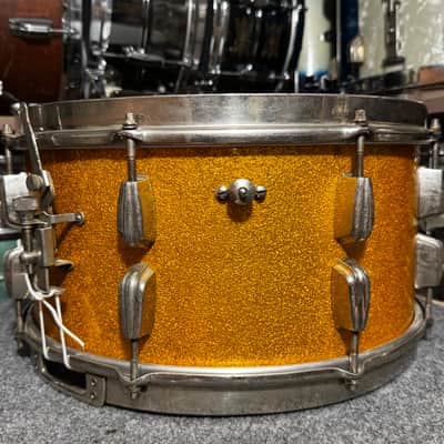 Slingerland Radioking Snare Drum In Gold Sparkle image 7