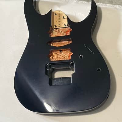 2007 Japan Ibanez RG2570e Prestige Refinished Midnight Blue Guitar Body Edge Pro Tremolo Ready image 3