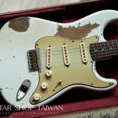 Fender Custom Shop John Cruz 1959 Hardtail Stratocaster Heavy Relic-Sonic Blue image 3