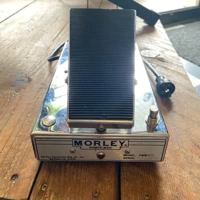Morley Power Wah PWO 1970s - Silver image 5