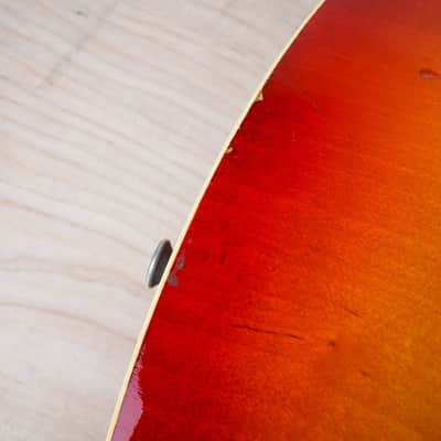 Tokai Reborn Old LS-50 MIJ 1980 Cherry Sunburst Vintage Japan w/ Bag image 9