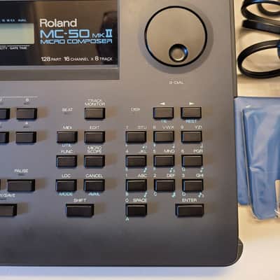 Roland MC-50 MkII MicroComposer with Power Supply and Five New Disks image 4