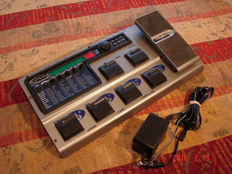 Digitech GNX 2 Guitar Effects Multiffects Floor Unit NICE! image 1