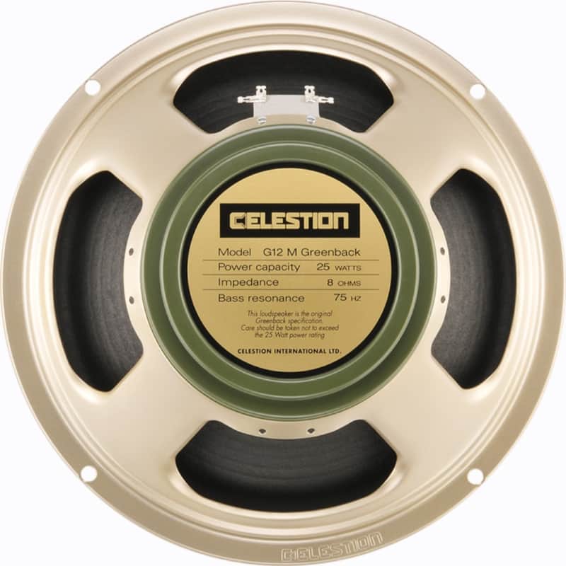 Celestion T1221 | G12M Greenback 12" 25W 16ohm Replacement Speaker. New with Full Warranty! image 1