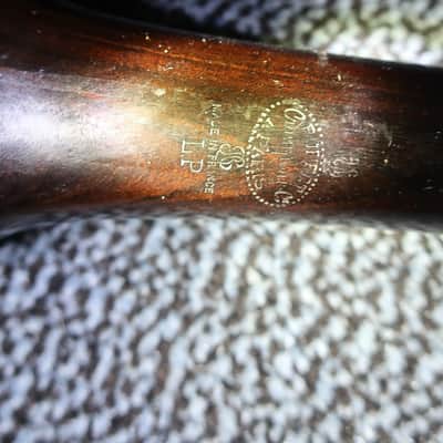 Vintage 1930s Buffet Crampon & Cie Clarinet Buffet LP Low E Made In Paris France Straight Clarinet Straight Wood Original Case image 9