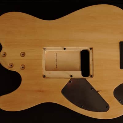 Custom Ibanez body routed for AANJ Wizard neck, and Original Edge tremolo image 4