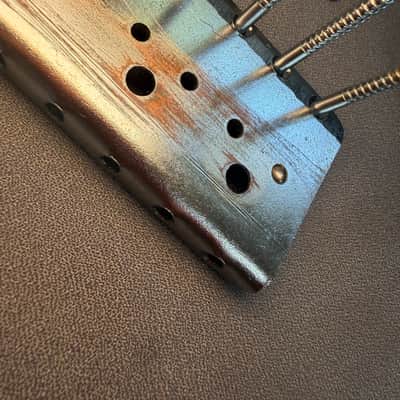 Fender Vintage Stratocaster Tremolo Bridge Plate w/ Screws and Springs 60’s image 7