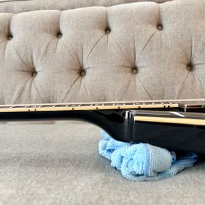 Dean STRADI VMNT-CBK Dave Mustaine Signature V with Case 2010s - Classic Black image 10