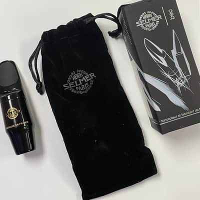 Selmer S402C1 Paris S80 Series Alto Sax Mouthpiece - C* 2010s - Black image 3
