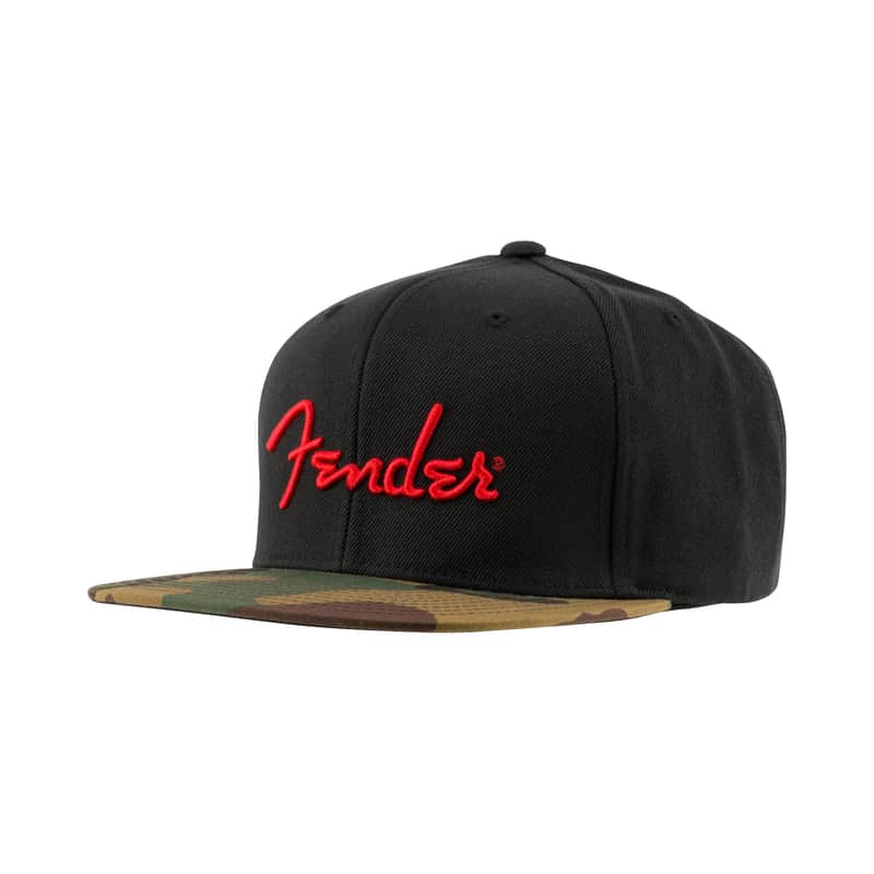 Fender Camo Flatbill Hat image 1