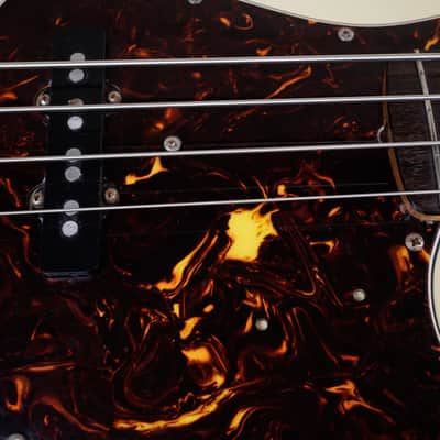 Tokai Jazz Sound AJB45 MIJ 1984 Olympic White Vintage Japan Bass w/ Bag image 7