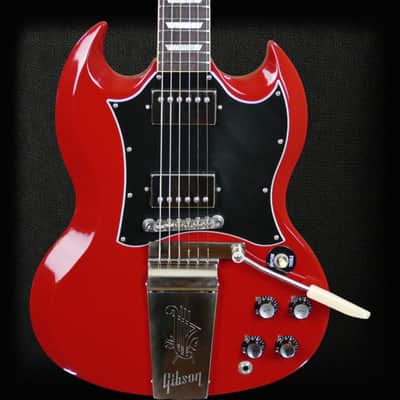Gibson Custom Shop M2M Cardinal Red LP SG Standard 1961 Large Guard - Made to Measure image 4