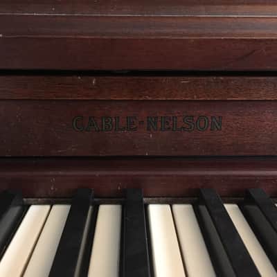 Cable Nelson 1962 Upright Piano image 2