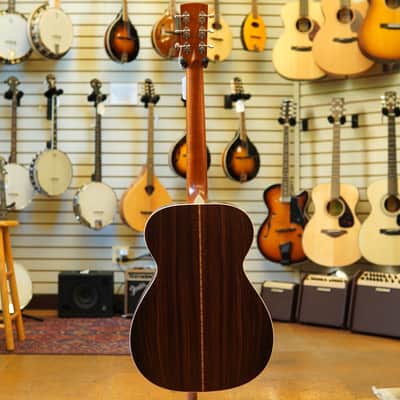 Cirrus C-0014 Adirondack Spruce/Old Growth East Indian Rosewood Acoustic Guitar w/Hard Case image 6
