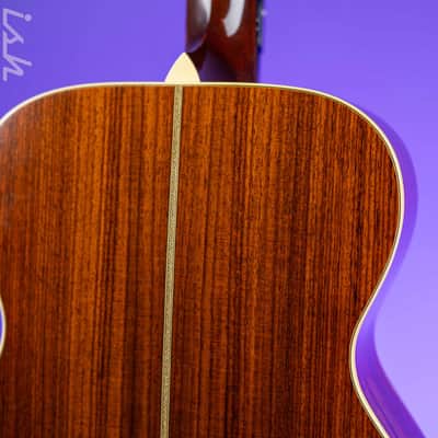 1986 Franklin Guitar Co. OM-28 Acoustic Guitar Natural image 12