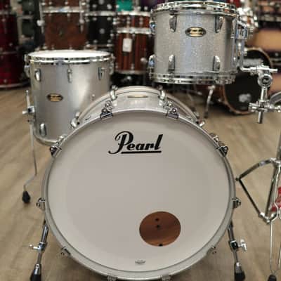 Pearl MMG Masters Maple/Gum 3-Piece Shell Pack 12/14/22 (#360 Silver Sparkle Lacquer) image 2