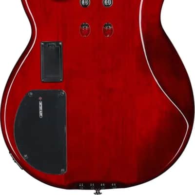 Yamaha BB734A 4-String Bass Guitar, Rosewood Fingerboard, Fired Red image 3