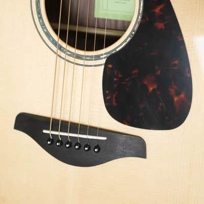 Yamaha FG830 Spruce/Laminate Rosewood Natural Dreadnought Acoustic Guitar #0600 image 3