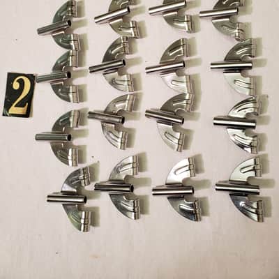 Generic Bass Drum Claws 85 In Total…1960s-1980s  - Chrome image 4