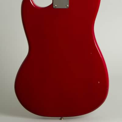 Fender  Mustang Solid Body Electric Guitar (1965), ser. #L41193, original grey hard shell case. image 4