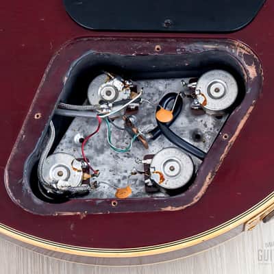 1991 Gibson Les Paul Custom Wine Red w/ 57 Classic PAFs, Case image 15