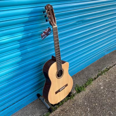 Tanglewood EM DC6 Electro Classical Guitar With Cutaway image 2