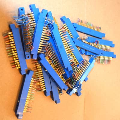 (10) amphenol 15 pin female edge connectors Api Neve image 1