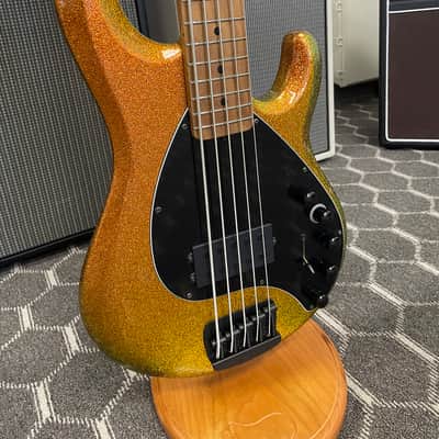 Ernie Ball Music Man DarkRay - Gold Bar - 5 String Electric Bass *AUTHORIZED DEALER image 2