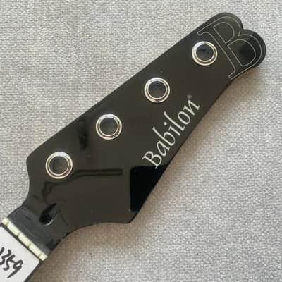 Black 21 Frets Rosewood Fingerboard 4 String Bass Maple Neck image 2