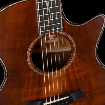 Taylor Builder's Edition K24ce Koa Grand Auditorium Kona Burst Acoustic Electric Guitar image 5