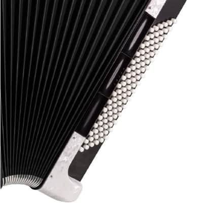 Hohner Bravo III 96 Chromatic Piano Key Accordion - Pearl White (BR96WH) image 3