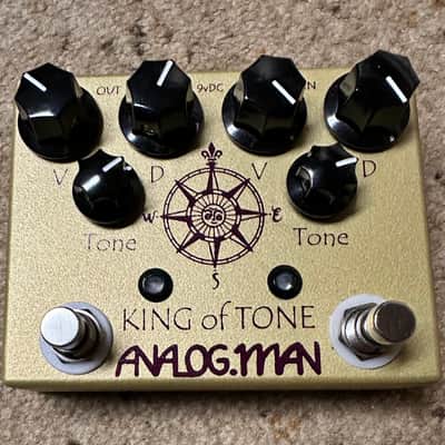 Analogman King of Tone V4 with Red Side High Gain Option 2009 - Present - Graphic image 1