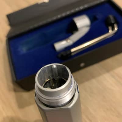 Uher M 537 German Dynamic Vintage Mic (AKG) with case and stand. image 5